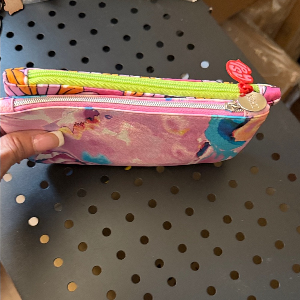 Colorful Eye and Abstract Print Cosmetic Bag Set. Both for the price of one. - Picture 2 of 3